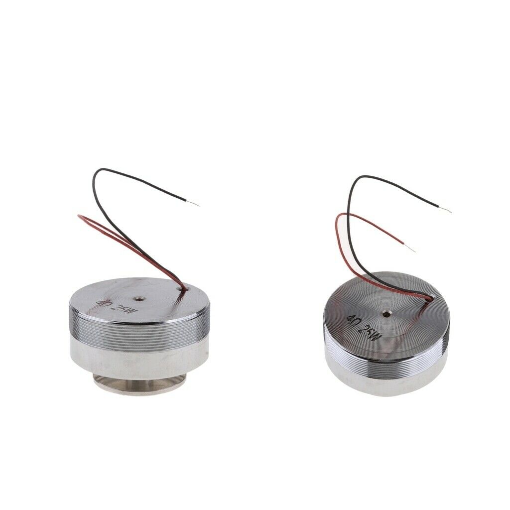 50MM Full-range Vibration Speaker Loudspeaker 4 Ohms 25Watts Bass Horn, 2Pieces