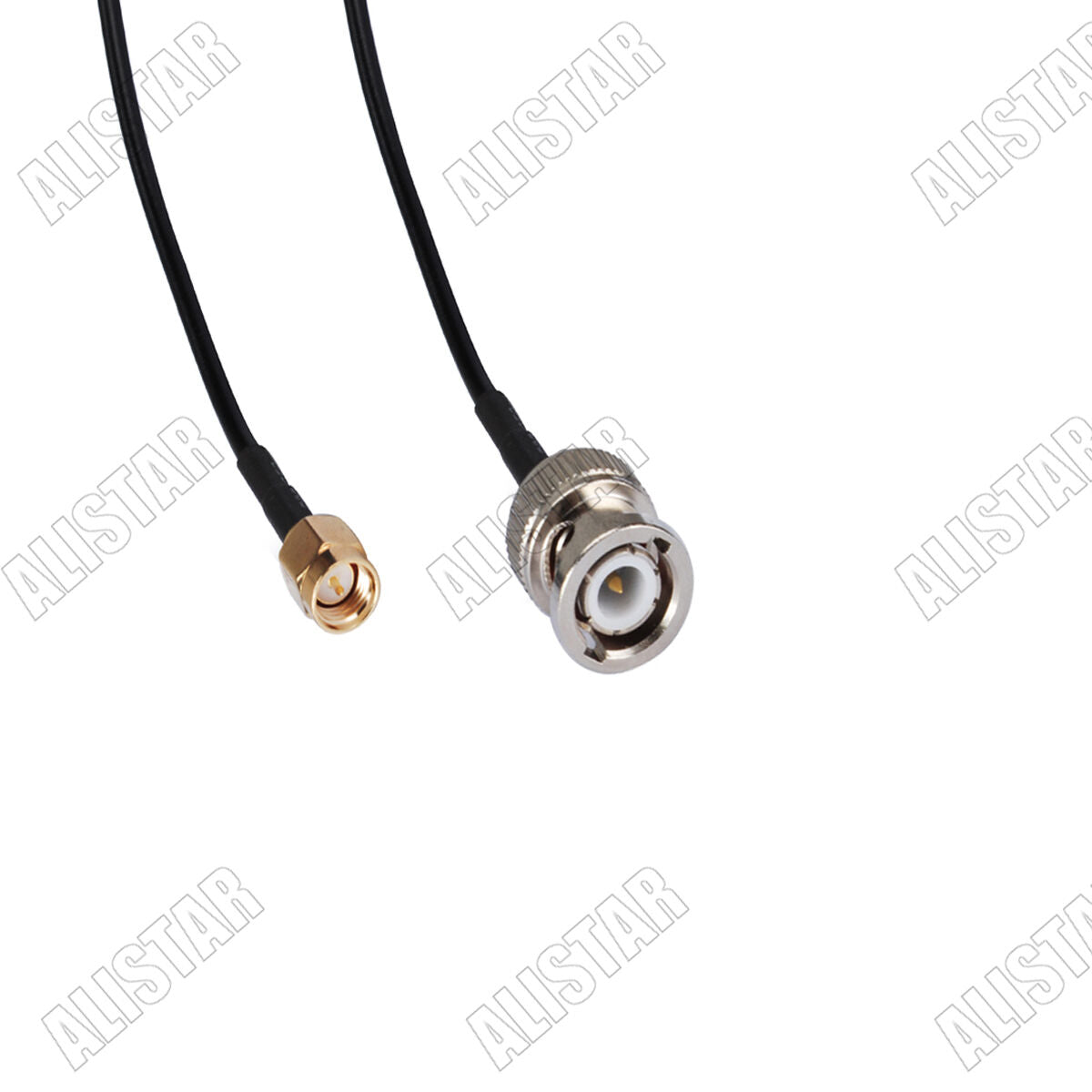 10Pcs 1M SMA male plug to BNC male pigtail cable RG174 for 3G/GSM/Wifi Antenna