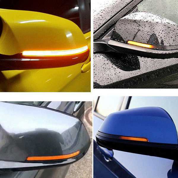 Car LED Dynamic Rearview Mirror Light Turn Signal Light Indicator for  F20 F21T8