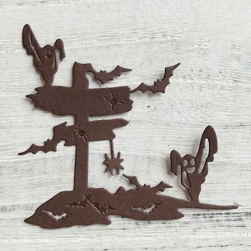 Halloween Bat Ghost Metal Cutting Dies Stencil DIY Scrapbooking Album Paper Card