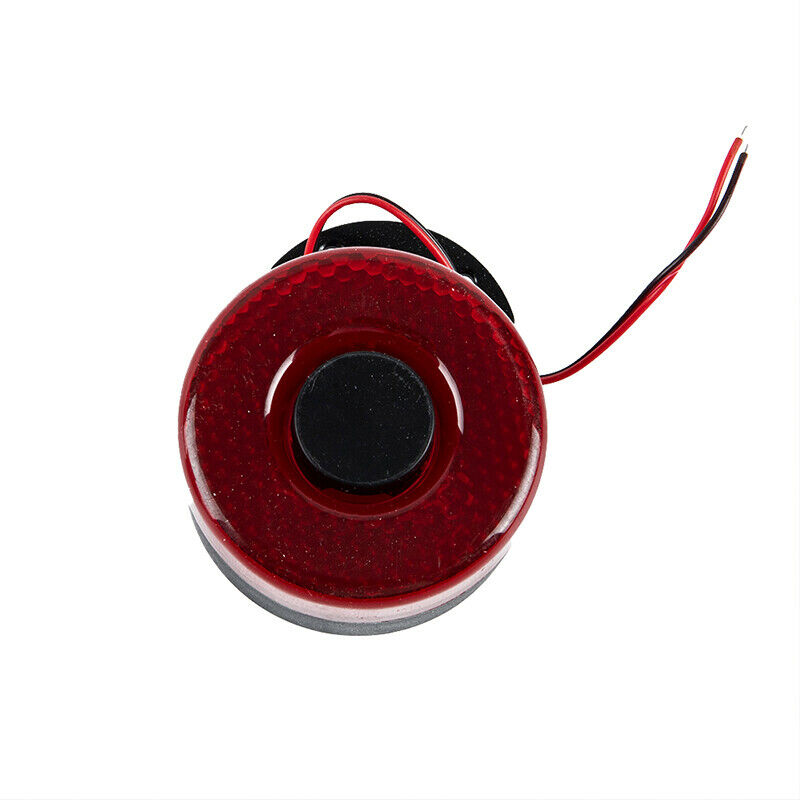 DC 12V-24V 105dB With LED Warning Siren Sound Signal Backup Alarms Horns Bee Kt
