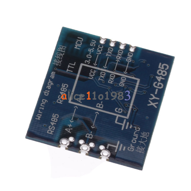 3V-5.5V Industrial TTL To RS485 Module RS485 To TTL Serial UART With Isolation