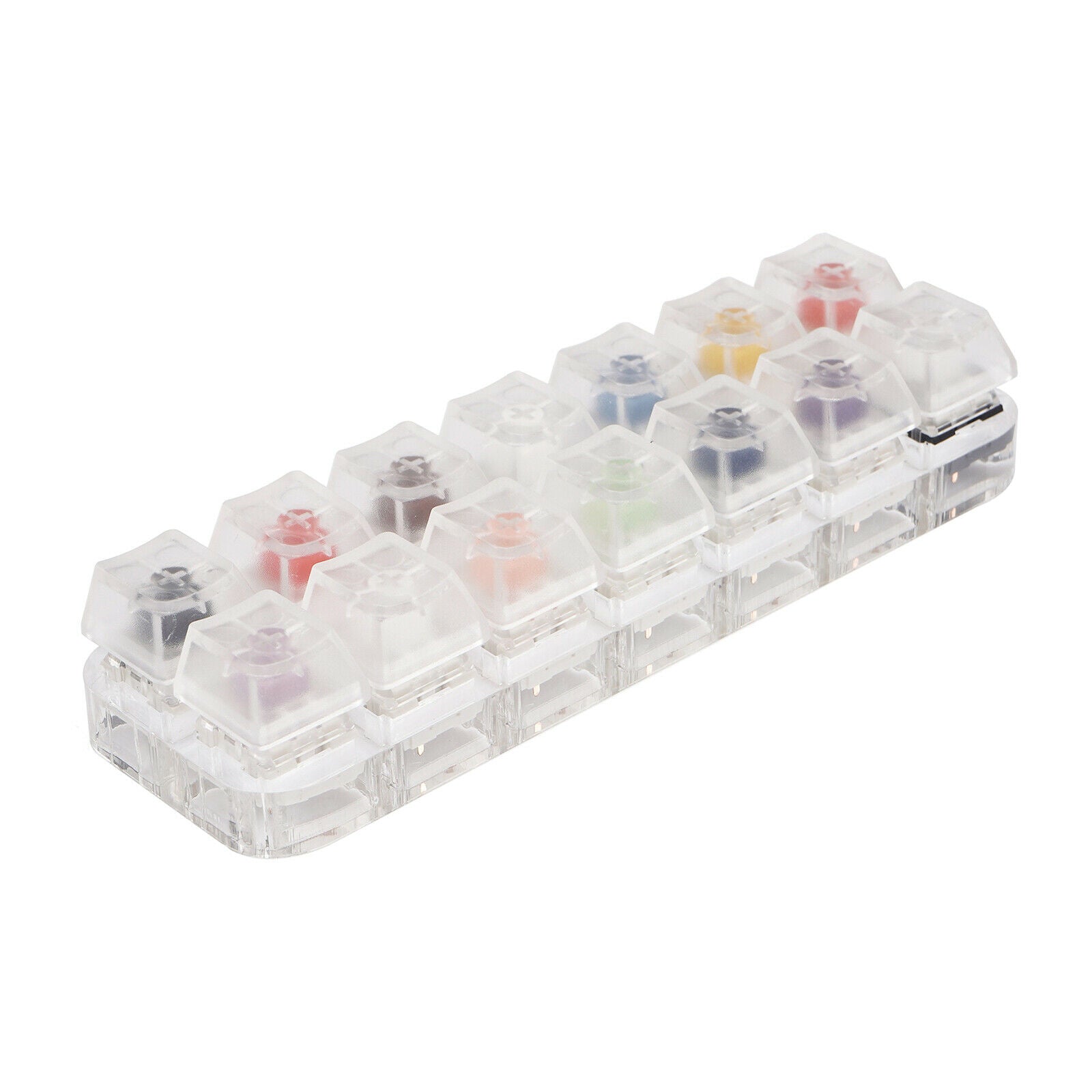 14Keys Translucent Keycaps Mechanical Keyboard Switch Tester Testing Tool