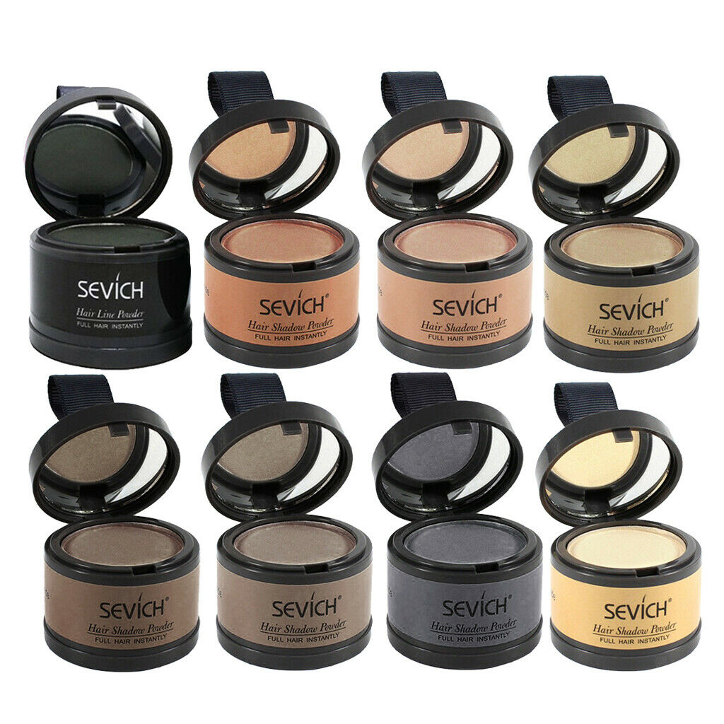Hairline Forehead Repair Powder Hair Line Roots Cover Concealer Shade Black