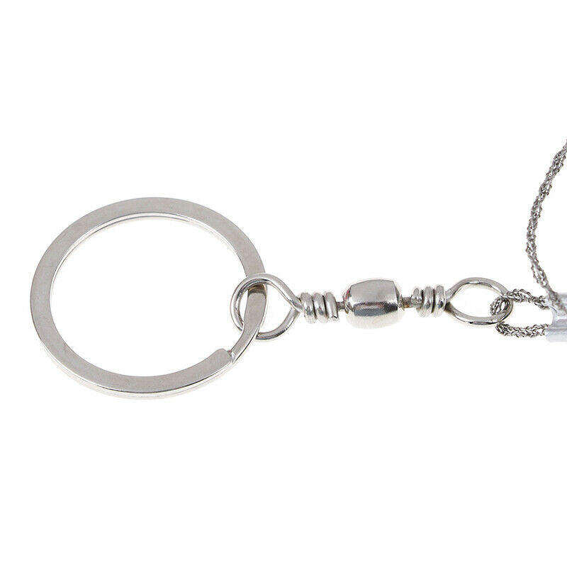 1PC Outdoor String Wire Saw Carbon Ring Scroll Hand Rope Chain Saws Wood Tool US
