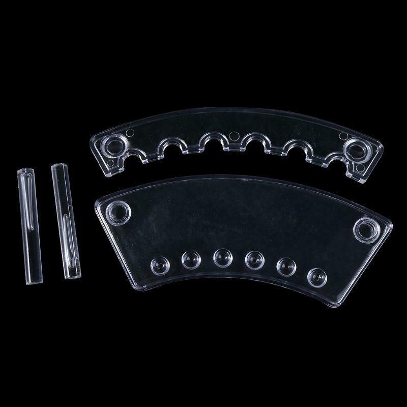 Plastic 6 Slot Pen Jewelry Display Holder Stand Display Rack High Quality
