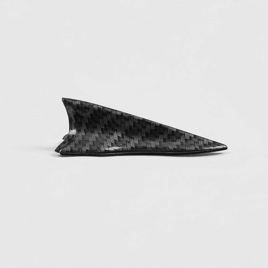 10x Soft Plastic Shark Fin Antenna For Car Spoiler Bumper Reduce Wind Resistance