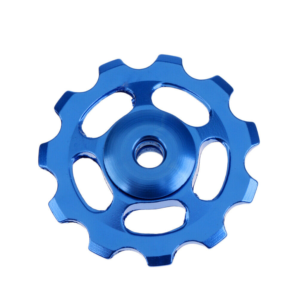 Aluminium Alloy Road Bike Jockey Wheel Rear Mech Derailleur Pulley 11T Blue