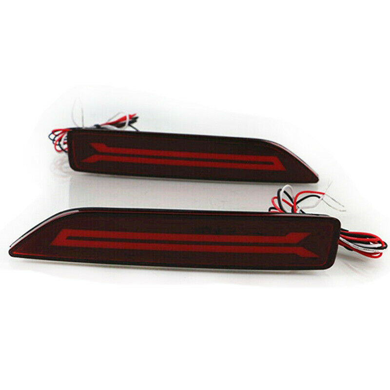 2PCS for  CRV CR-V 2007 2008 2009 Multi-Function LED Rear Bumper Light Rear FoY6