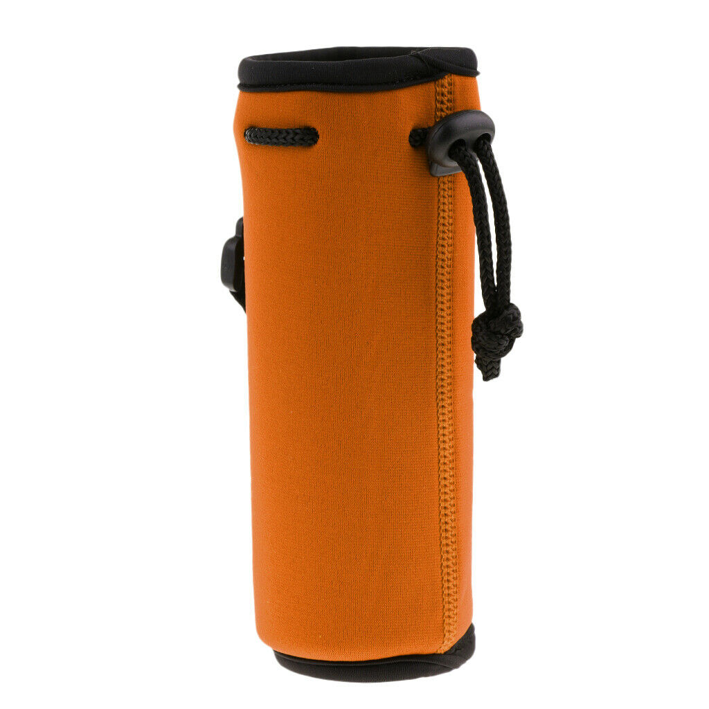2x Durable Neoprene Insulated Sleeve Holder Bag for 500ml Water Bottle Cup
