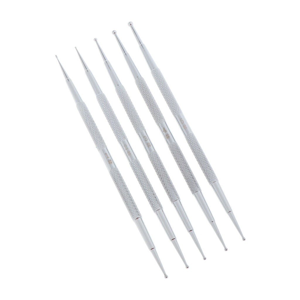 5x Nail Dotting Pen UV Painting Drawing Detailing Sticks Drawing DIY Tools
