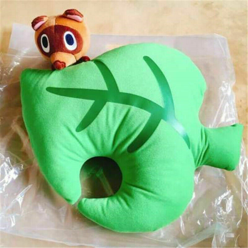 Crossing ichiban kuji A award Leaf Timmy PlushToy Banpresto Prize Cushion Pillow
