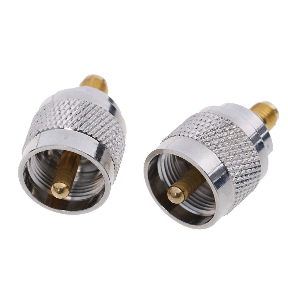 1Pc SMA-K female jack to UHF-J PL259 male SO239 plug RF adapter connector.l8