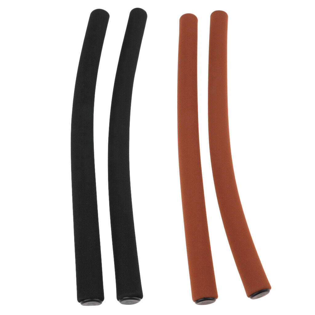 2 Pairs Silicone Handlebar Grips/Bicycle Handle Bar Covers, Suitable for or Road