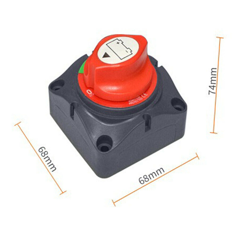 Car / Boat high current Battery Selector Isolator Disconnect power off Switch