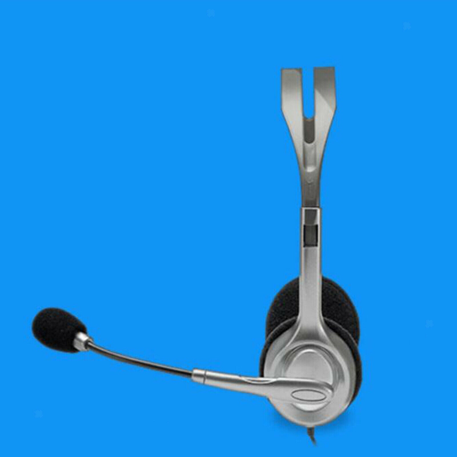 3.5mm Around-Ear Wired Headphone Audio Controls for Computer PC Education