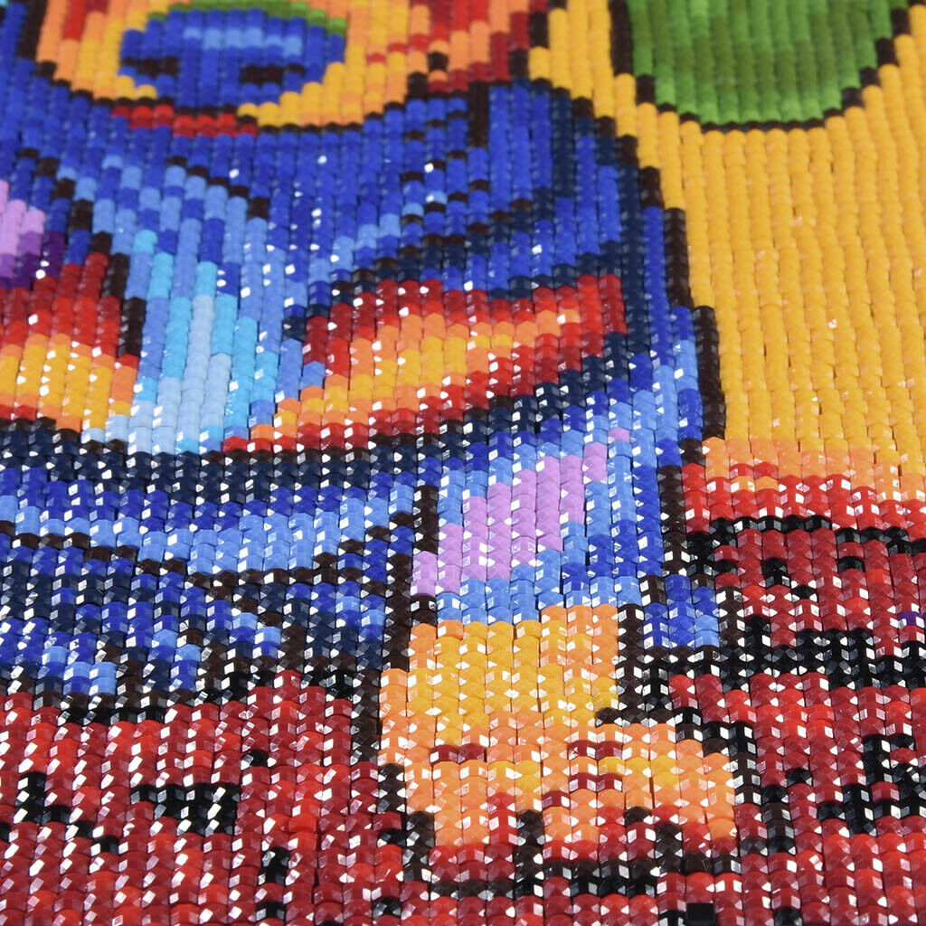 Square Full Drill 5D Diamond Painting Embroidery Colorful Dog Cross Stitch
