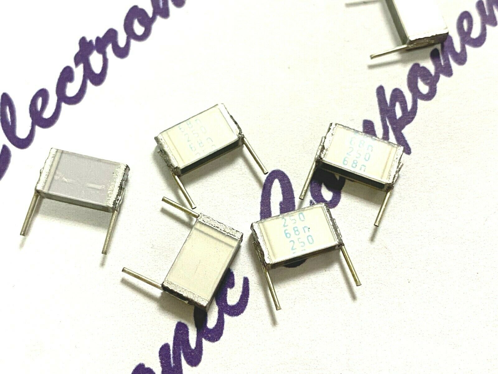 20pcs - SIEMENS 0.068uF 68nF 250V pitch:10mm Stacked Film Capacitor