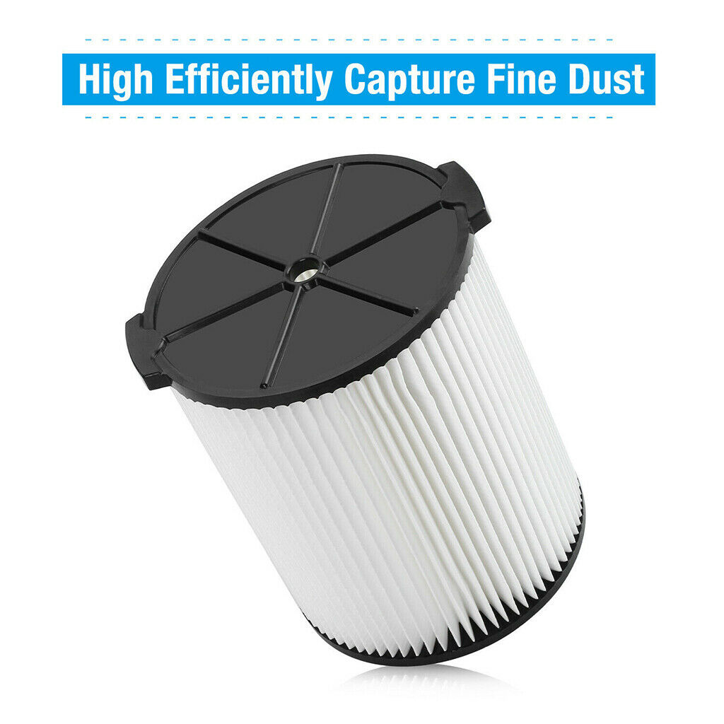 Wet / Dry Vac Filter Washable for Ridgid VF4000 5 20 Gallon Vacuum Cleaner