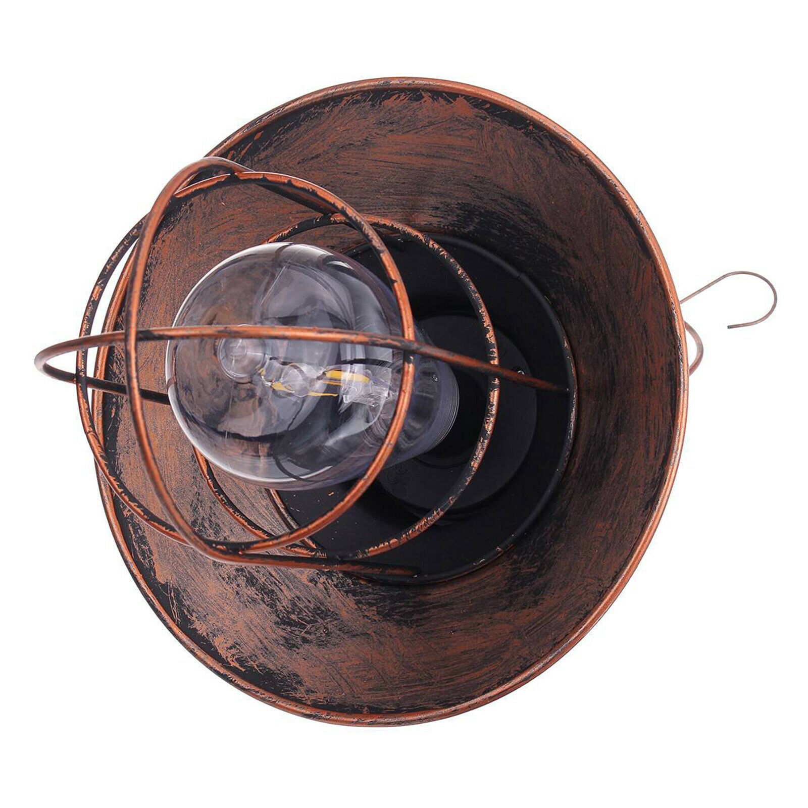 Solar Lantern Lamp IP65 Waterproof for Yard Patio Landscape Villa Copper