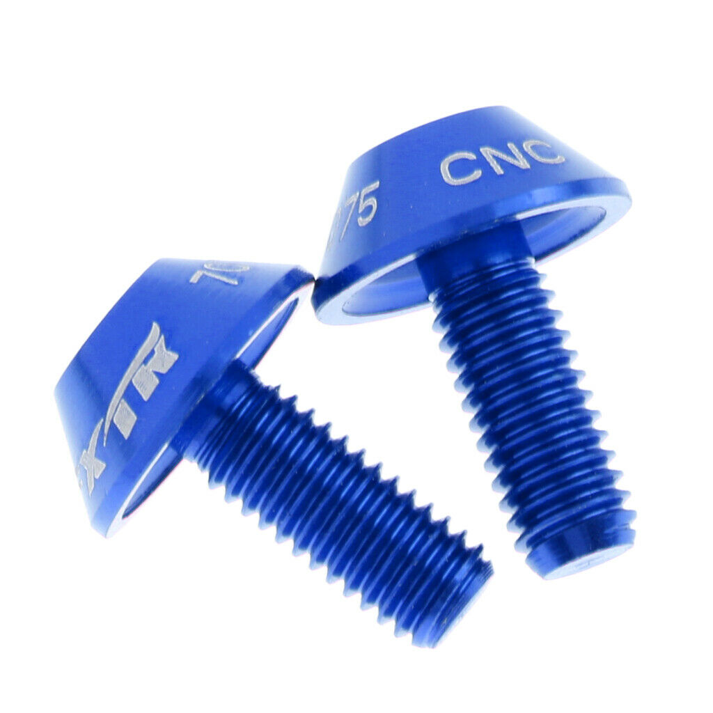 4x  Bike Cycle Water Bottle Cage M5 X 12 Mm Hex Head Screw