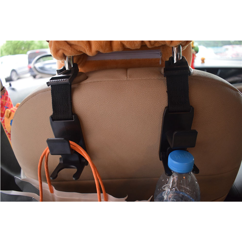 2Pcs Universal Car Seat Hook Back Portable Car Interior Hanger Holder Storage