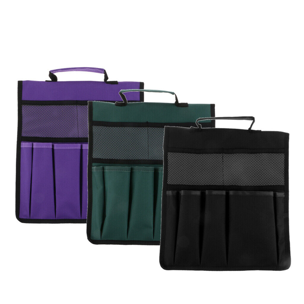 Garden Lawn Home Tool Storage Bag Pouch Tote for Kneeler with Handle Purple