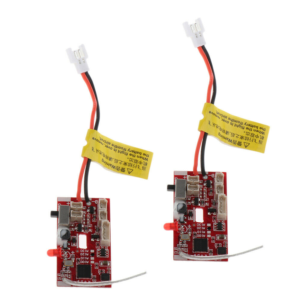2x Receiver Board Set for Wltoys A120 A380 RC Plane Spare Parts A120.0009