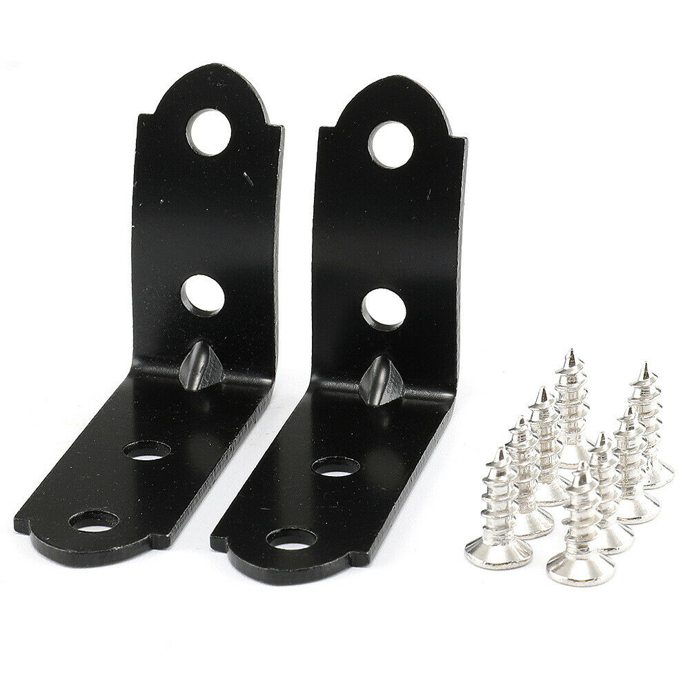 2pcs Glove Box Lid Hinge Snapped Hinge Brackets with Screws For Audi A4 B6 B7 8E