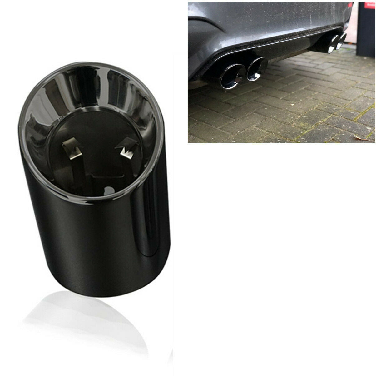 1x Stainless Steel Exhaut tip for BMW F87 M2 F80 M3 F82 F83 M4 F10 M5 F12 F13 M6
