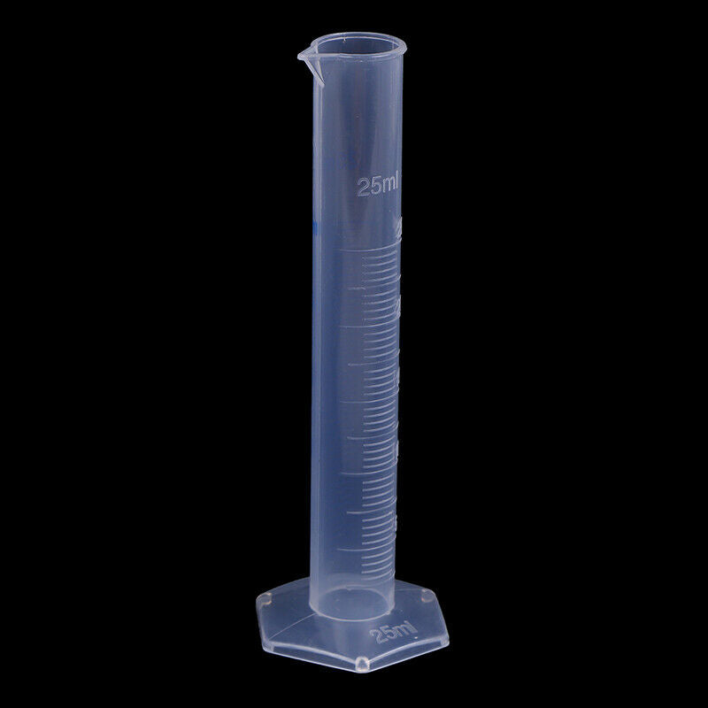 25ml measuring cylinder blue scale acid and alkali resistant measuriZ1J^.l8