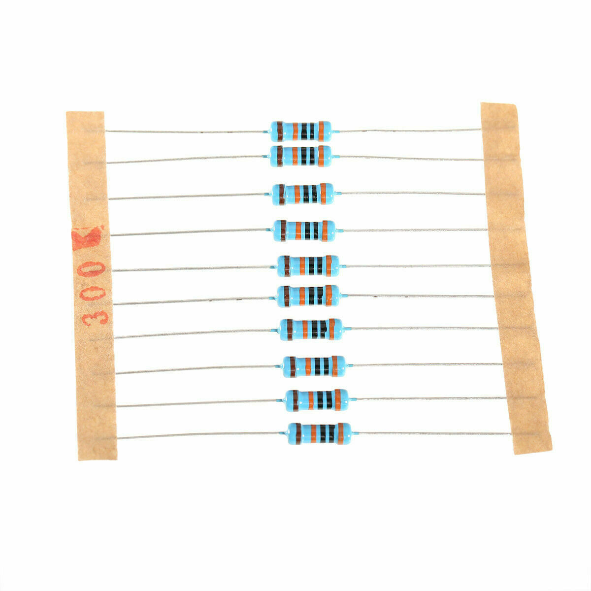 1100pcs 10X 110Value 1/2W 1% Metal Film Resistor Assortment Kit 0.1Ω ~ 10 mΩ