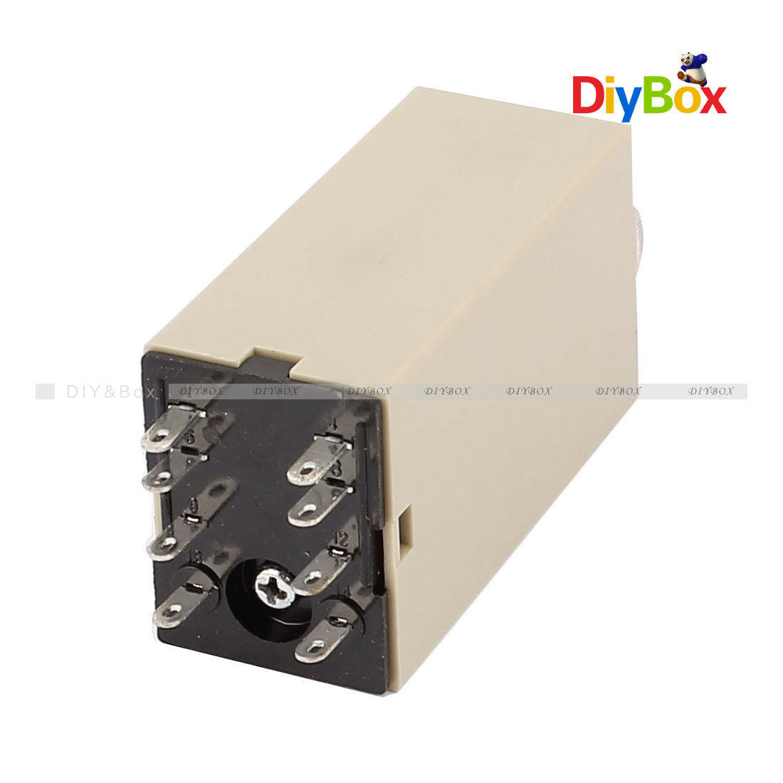 H3Y-2 AC 220V Relais de Temporisation 0〜30 Minute Solide Minuterie DPDT Base DIY