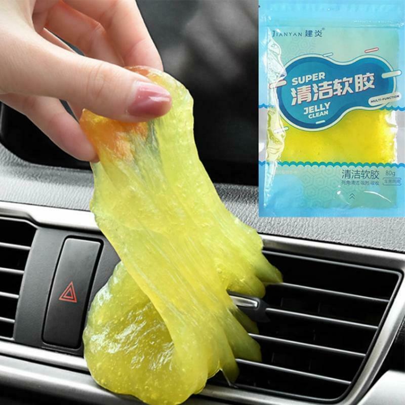 Vehicle Air Outlet Cleaning Glue 75g Dirt Cleaning Tool Dust Remover Wash Mud