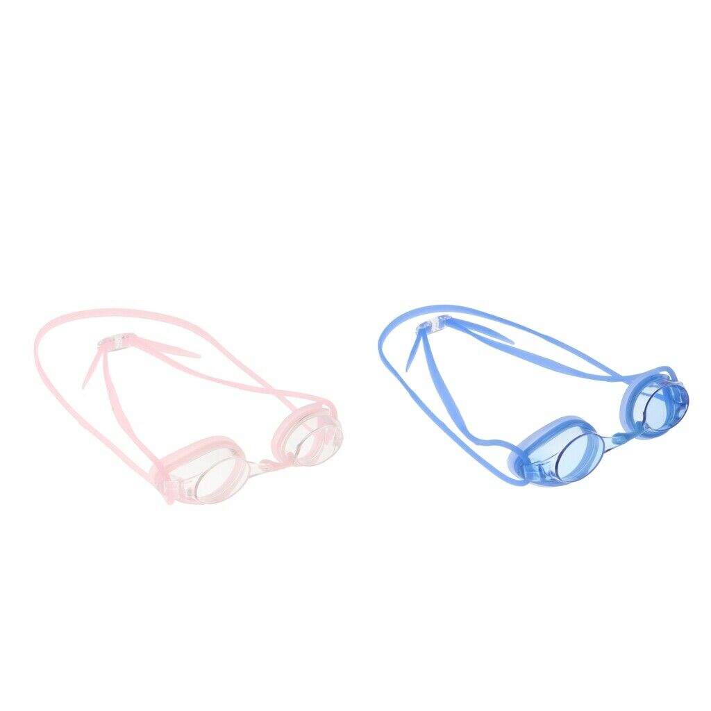 2Pcs Racing Swimming Goggles PC Swim Men Goggle Waterproof Eyewear Equipment
