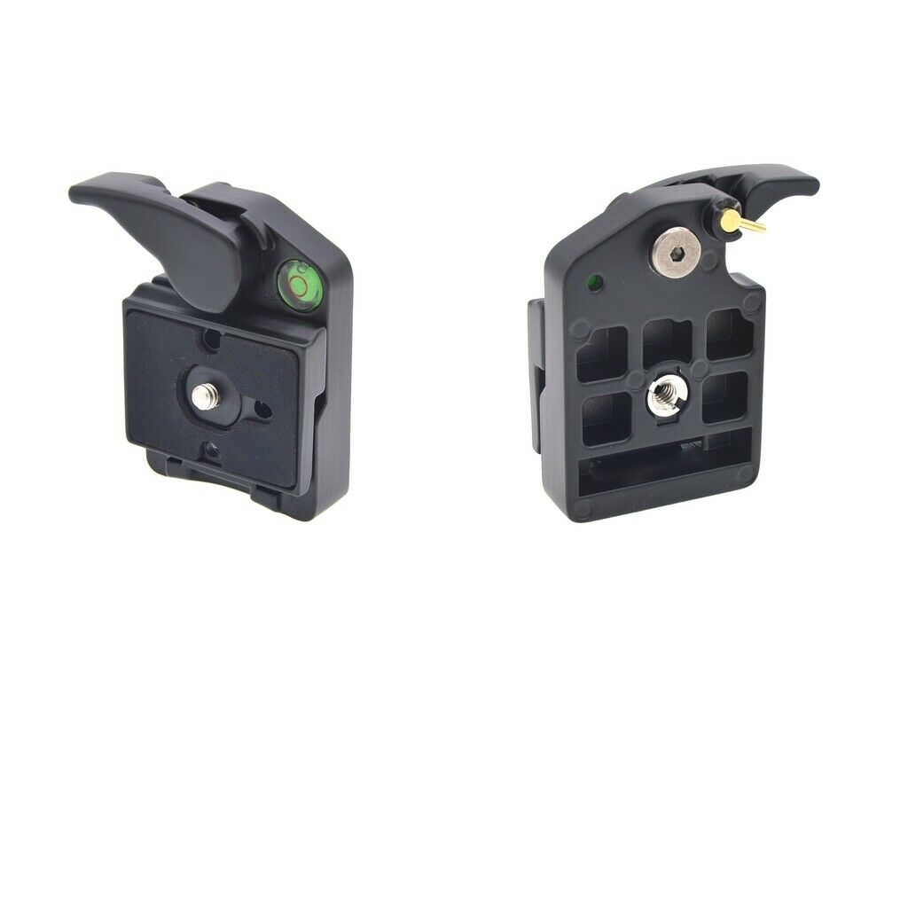 2x for Manfrotto 323 RC2 Rapid Connect Adapter with 200PL-14 Quick Release Plate