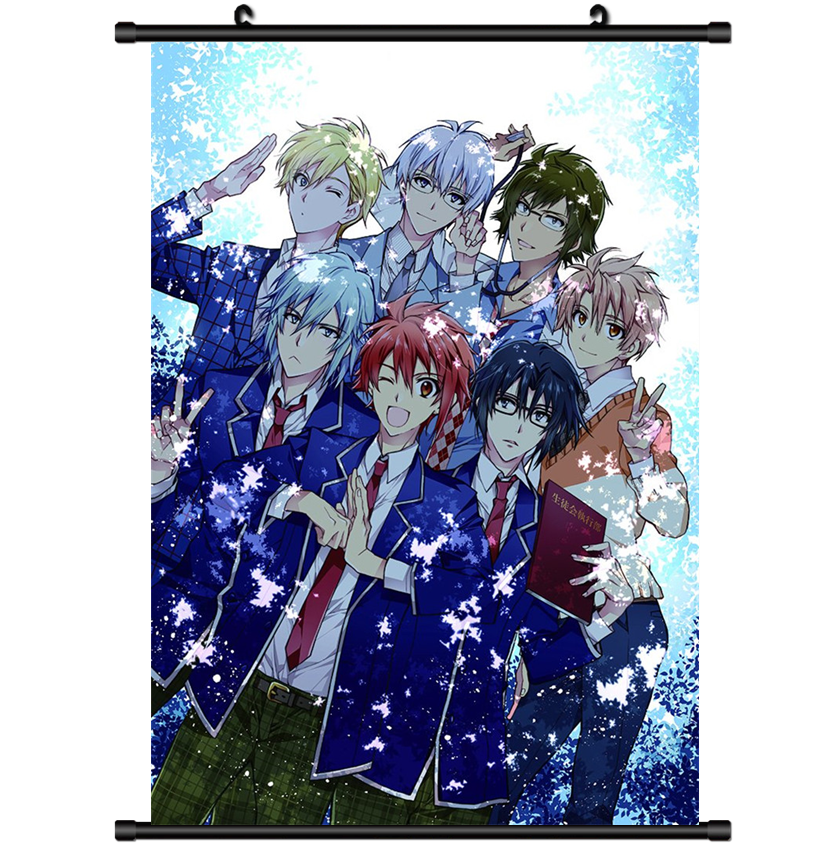 4267 Idolish7 Anime Game manga wall Poster Scroll