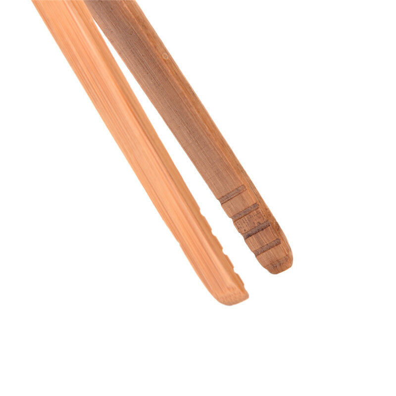 1Pc Anti-Static Bonsai Tool Tweezers Bamboo Wooden Micro Landscape Straigh DD