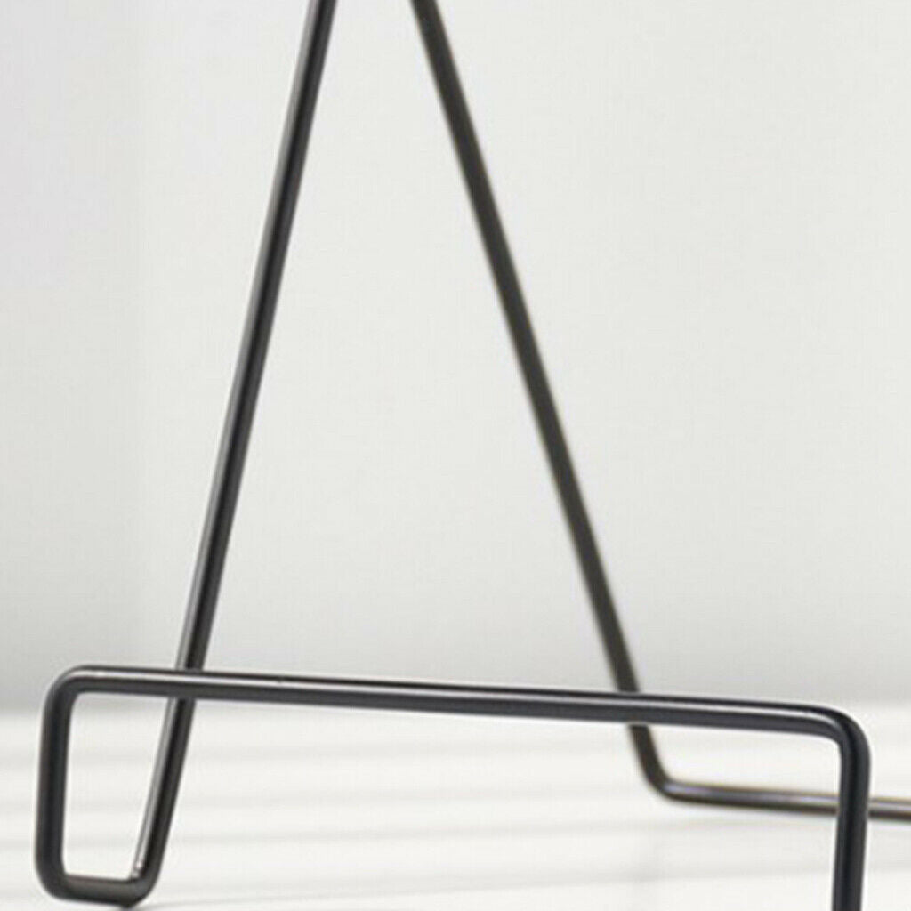 3x Plate Stand Plate Holder Plate Holder Iron Display Stand Picture Stand for