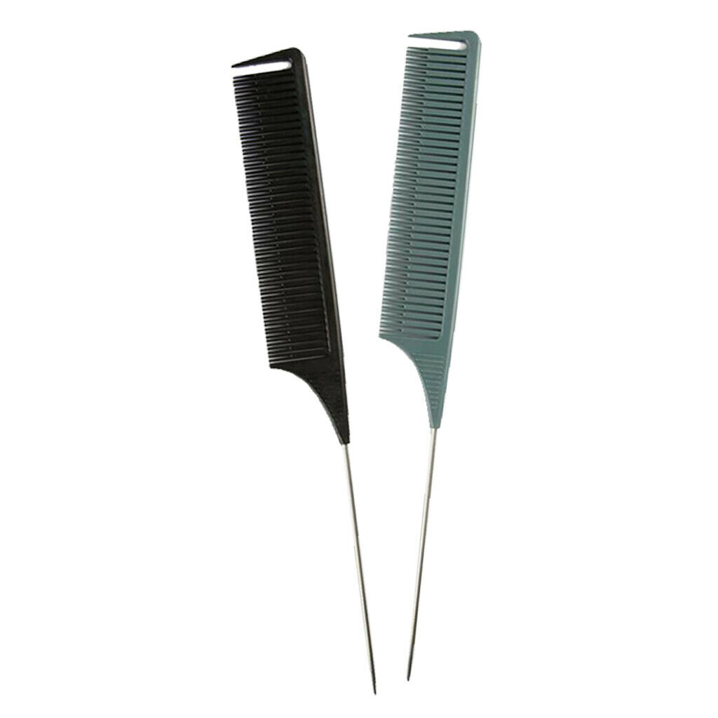 Pro Section Weaving Highlighting Foiling Hair Comb Hair Coloring Combs Brush