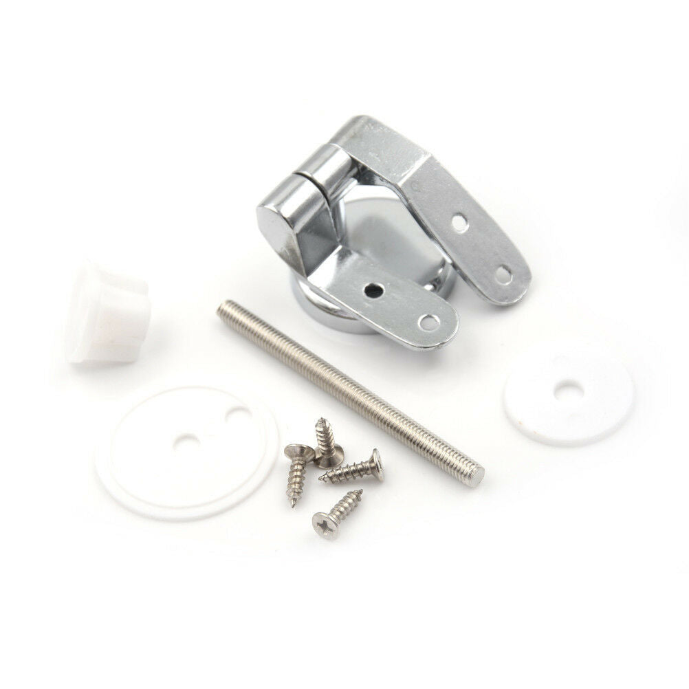 Repair Replacement Parts Toilet Seat Hinges Mountings Set Chrome FittingScr CDF
