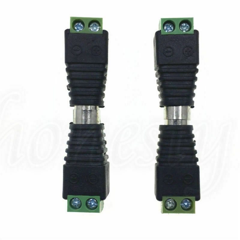 5 pairs Speaker Wire Cable  Audio Male / Female RCA Connector Adapter Jack Plug