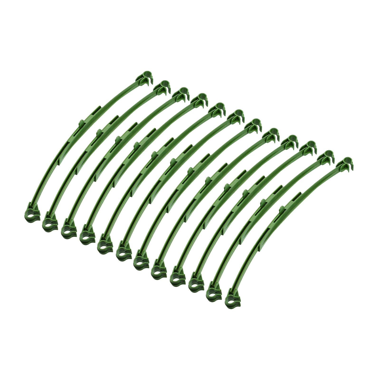 12Pcs Trellis Connector Stake Arms Plastic Garden Stem Support Brackets