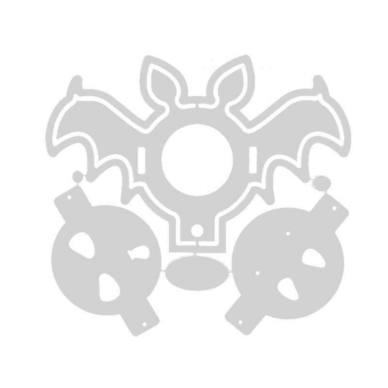 Halloween Bat Lollipop Box Carbon Steel Cutting Dies DIY Scrapbooking Photo
