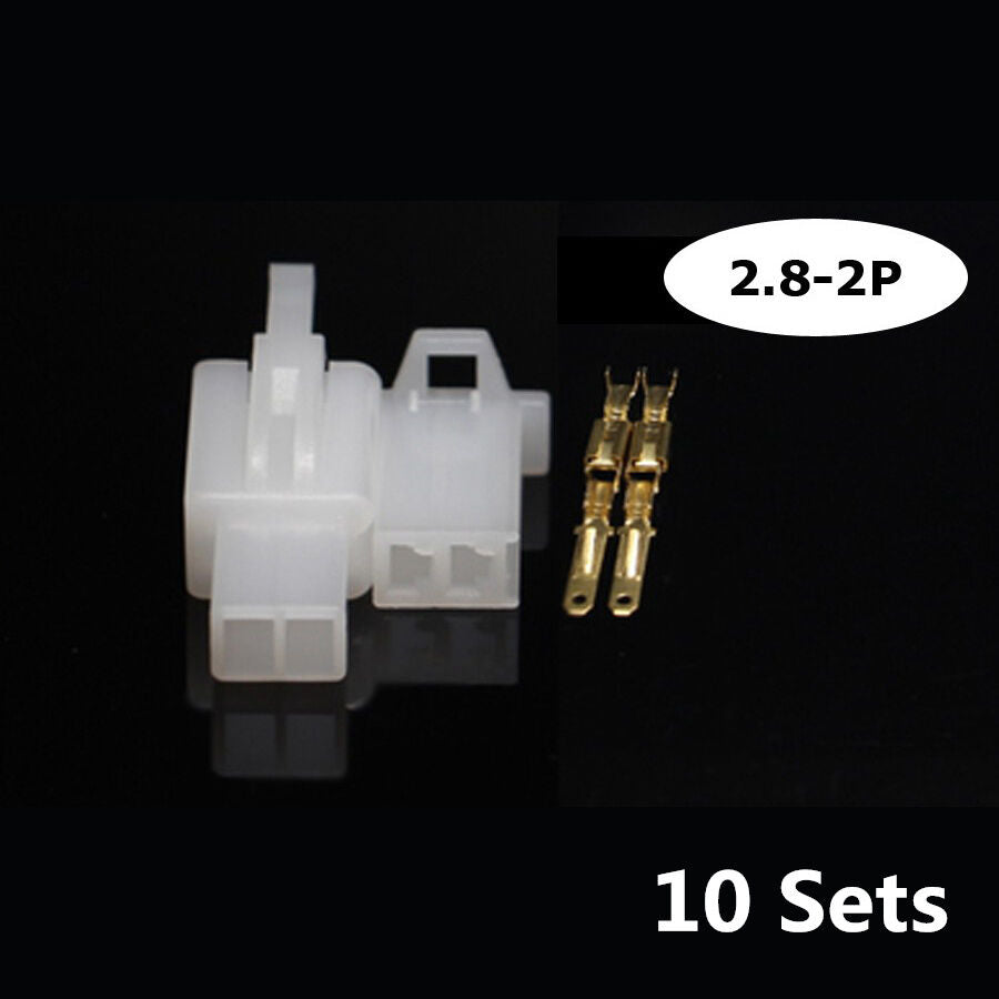 50 sets auto electrical 2 3 4 6 9 pin Sealed  Electrical Wire Connector Plug