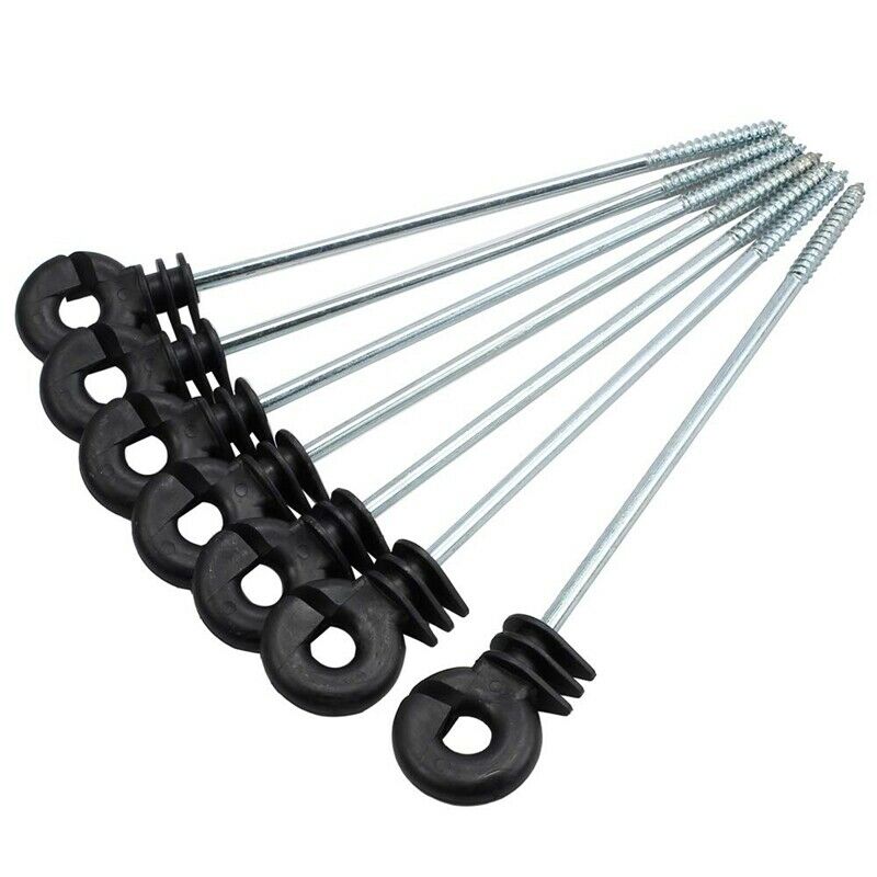 25 PCS Electric Fence Distance Insulators, Plastic  Insulators Long Distance SR2