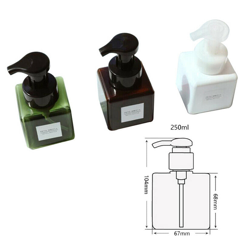 250ml Bathroom Liquid Dispenser Shampoo Body Wash Lotion Bottle Travel Bot^q Ad