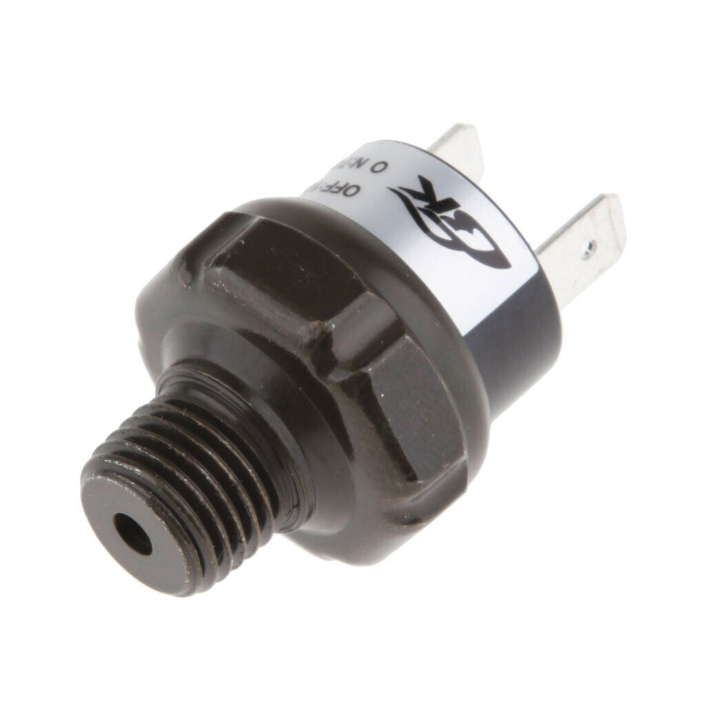 2Pcs 1/4 inch NPT Air Pressure Switch for 12 Volt Compressor Train Air Horn,