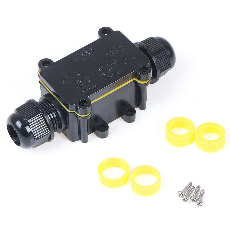 2 Way Waterproof Electrical Junction Box For Outdoor Lighting Cable IP.l8