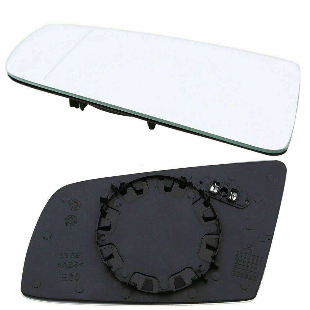 Right Passenger Side Wing Mirror Glass Heated For BMW E60 E61 E63 525i 530i 535i